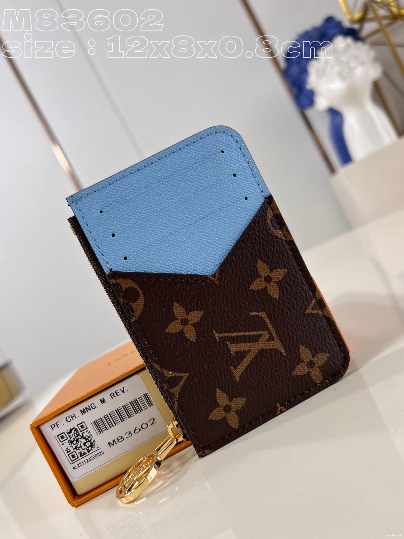 WIS VUITTON Card LOUIS Holder-12*8*0.8cm Romy 1015